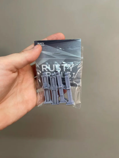 OO Gauge Lifting Jacks (Pack of 4) - Unpainted