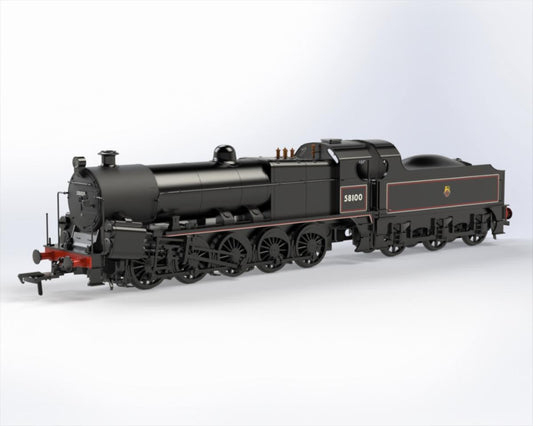 MR 0-10-0 Lickey Banker ‘Big Bertha’ BR Black Early Crest 58100 Steam Locomotive