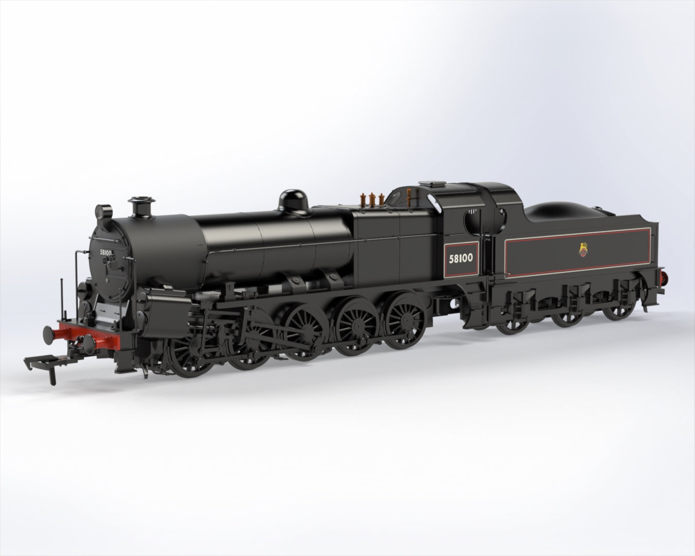 MR 0-10-0 Lickey Banker ‘Big Bertha’ BR Black Early Crest 58100 Steam Locomotive - DCC Fitted