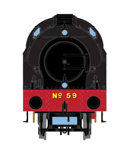 Hunslet 'Austerity' 0-6-0 Saddle Tank NCB North East No.59 Steam Locomotive - DCC Sound