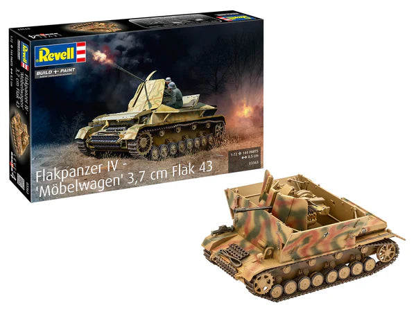 03363 Flakpanzer IV - "Möbelwagen" 3.7 cm Flak 43 Model Kit
