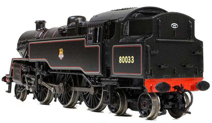 372-535A BR Standard 4MT Tank 80033 BR Lined Black (Early Emblem) Steam Locomotive