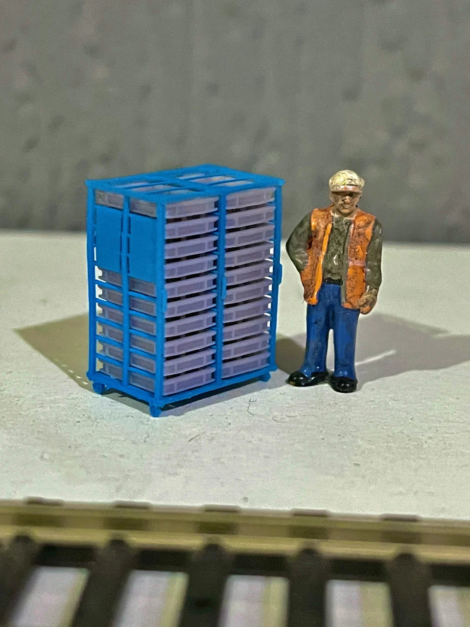 OO Gauge Storage Racks (Single Pack) - Unpainted