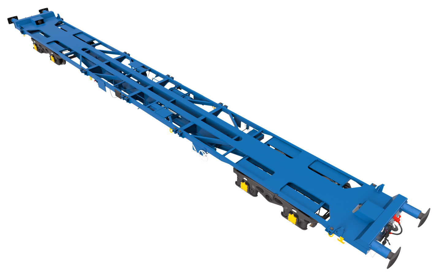 KFA Tiphook Black VNH-1 Bogies Blue Body Unnumbered