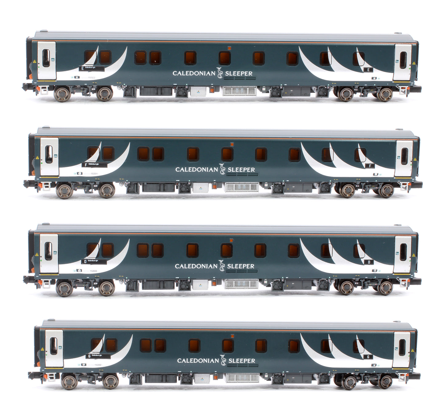 Caledonian Sleeper Mark 5 Lowlander pack 4: Edinburgh part 2 4-car pack