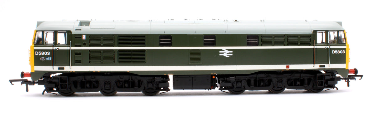 Pre-Owned Class 31 No. D5803 BR Green Full Yellow Ends BR Arrows Diesel Locomotive (DCC Sound)