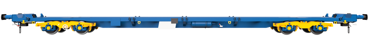 PFA 93419 Tiphook Blue VNH-1 Bogies Blue Body