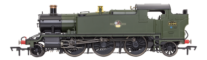 Large Prairie 8100 BR Green Late Crest Steam Locomotive