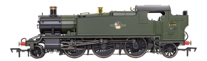 Large Prairie 8100 BR Green Late Crest Steam Locomotive - DCC Sound