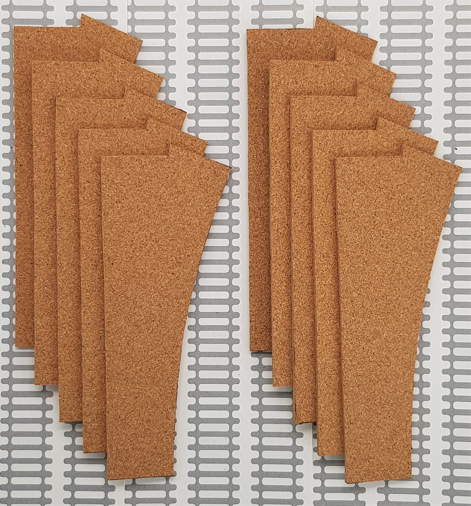 Cork track Underlay - R/H Standard Point - Pack of 10