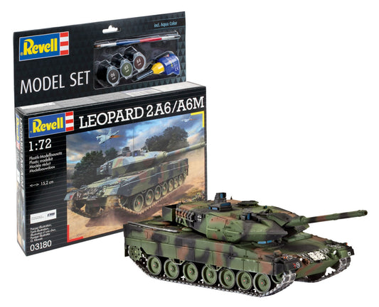 Model Set Leopard 2A6/A6M (1:72 Scale) Model Kit