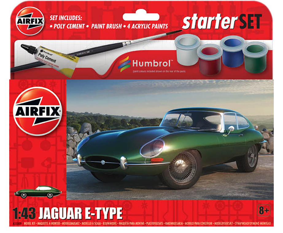 Starter Set - Jaguar E-Type Model Kit