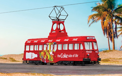 Coca-Cola Single Decker Tram