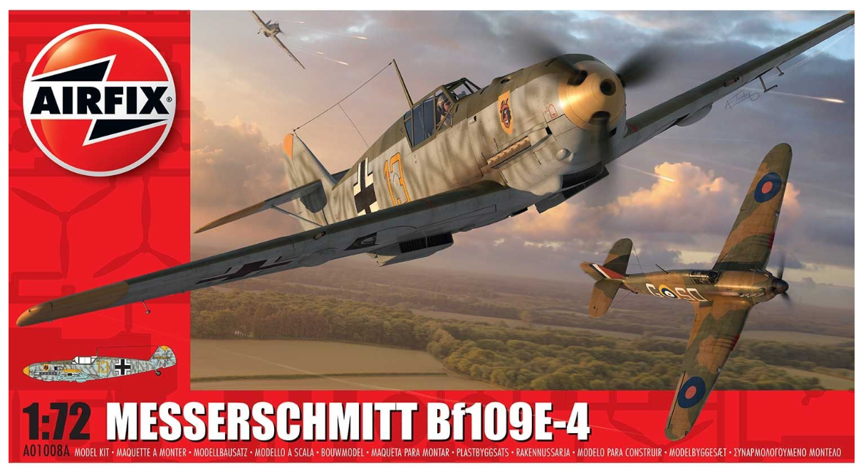 Messerschmitt Bf109E-4 Model Kit