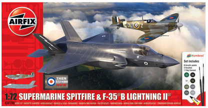 Supermarine Spitfire & F-35B Lightning II 'Then and Now' Model Kit