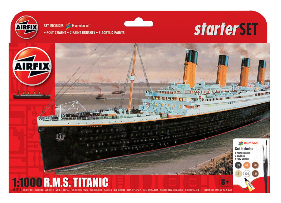 RMS Titanic Starter Set Model Kit