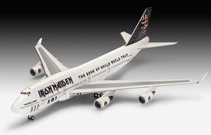 Boeing 747-400 Iron Maiden "Ed Force One" Model Kit