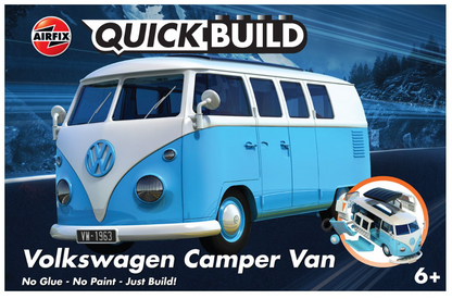 QUICKBUILD VW Camper Van blue Model Kit