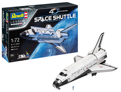 Space Shuttle 40th Anniversary Gift Set (1:72 Scale) Model Kit