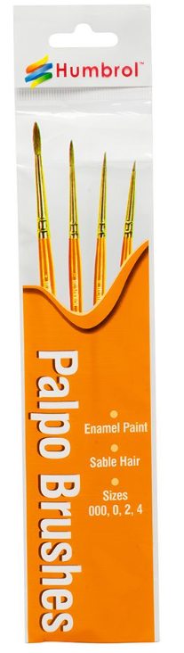 Humbrol AG4202 Palpo Artist Brush, Tan, Size 2