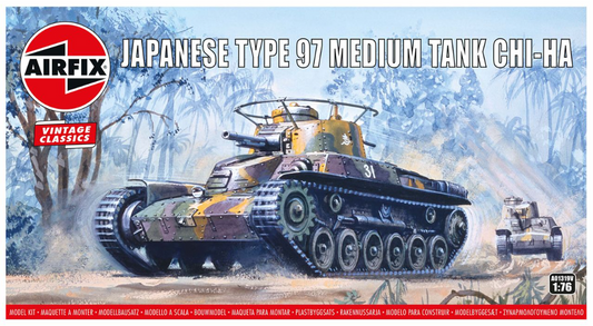 Type 97 Chi Ha Japanese Tank Model Kit