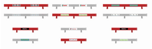 Scalextric online crash barriers