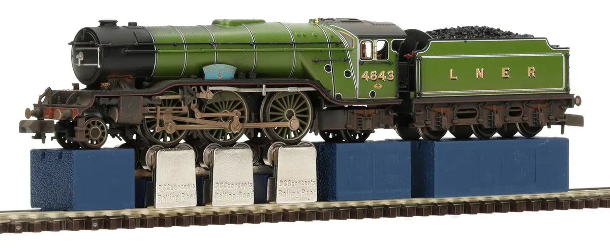 DCM-RRS.NG9 N Gauge Rolling Road Support Set for all N and all 9mm gauge models, including larger articulated locos