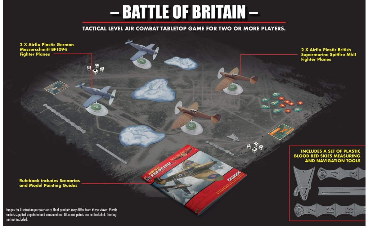 Blood Red Skies - Battle of Britain Model Kit