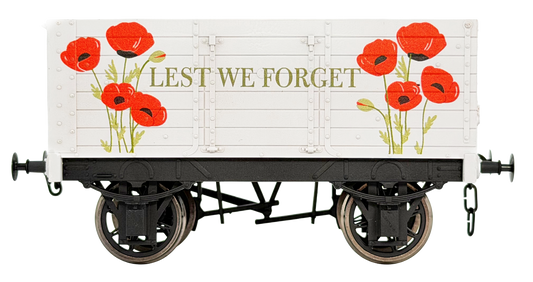 7F-073-037 Plank 9' Wheelbase Lest We Forget Poppy