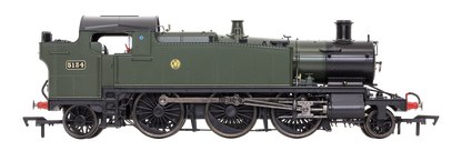 Large Prairie 5134 GWR Green Shirt Button Steam Locomotive