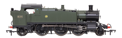 Large Prairie 5134 GWR Green Shirt Button Steam Locomotive - DCC Fitted