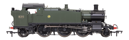 Large Prairie 5134 GWR Green Shirt Button Steam Locomotive - DCC Sound