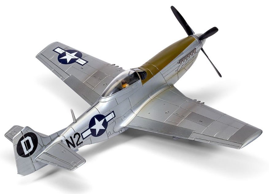 Starter Set - North American P-51D Mustang Model Kit