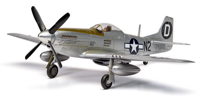 Starter Set - North American P-51D Mustang Model Kit