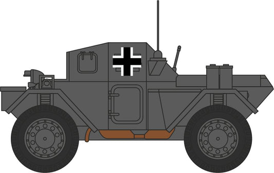76DSC007 Dingo Scout Car Wehrmacht (Captured) France 1944