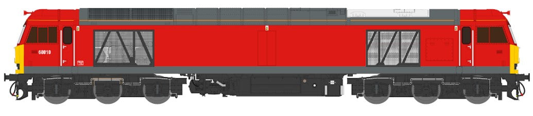 Highly Detailed Deluxe Weathered Class 60 010 Debranded DB Cargo UK Diesel Electric Locomotive