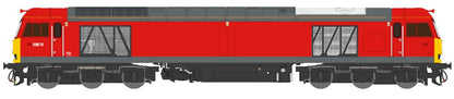 Highly Detailed Deluxe Weathered Class 60 010 Debranded DB Cargo UK Diesel Electric Locomotive