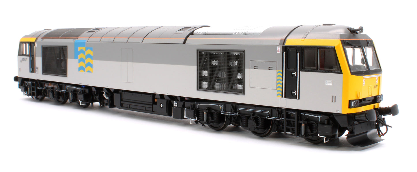 Class 60 027 “Joseph Banks” Triple Grey Petroleum Diesel Electric Locomotive