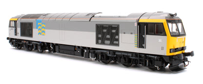Class 60 027 “Joseph Banks” Triple Grey Petroleum Diesel Electric Locomotive