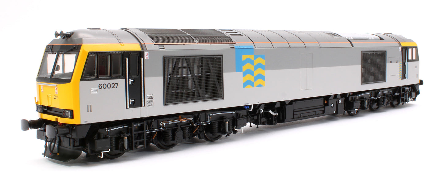 Class 60 027 “Joseph Banks” Triple Grey Petroleum Diesel Electric Locomotive