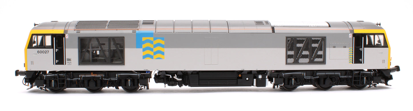 Class 60 027 “Joseph Banks” Triple Grey Petroleum Diesel Electric Locomotive - DCC Sound