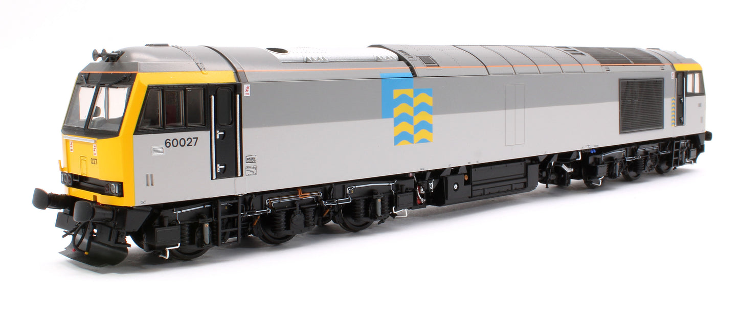 Class 60 027 “Joseph Banks” Triple Grey Petroleum Diesel Electric Locomotive