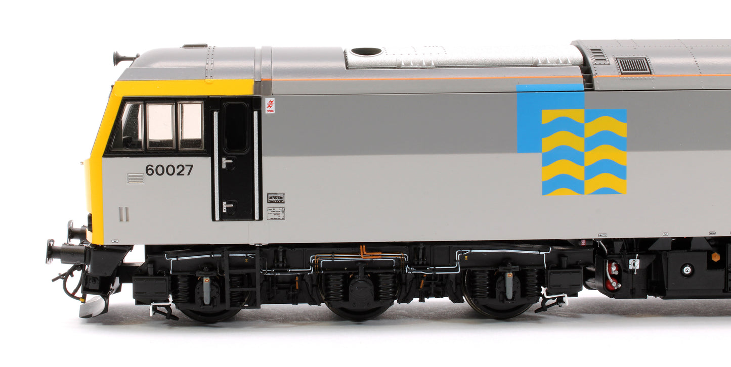 Class 60 027 “Joseph Banks” Triple Grey Petroleum Diesel Electric Locomotive