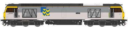 Highly Detailed Deluxe Weathered Class 60 049 “Scafell” Triple Grey Metals Diesel Electric Locomotive