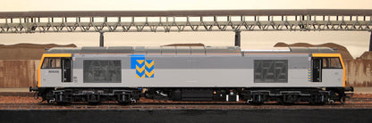 Highly Detailed Deluxe Weathered Class 60 049 “Scafell” Triple Grey Metals Diesel Electric Locomotive