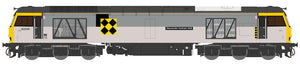 Highly Detailed Deluxe Weathered Class 60 061 “Alexander Graham Bell” Triple Grey Coal Diesel Electric Locomotive - DCC Sound
