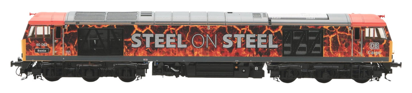 Class 60 062 DB Cargo UK “Steel on Steel - Sonia” Diesel Electric Locomotive