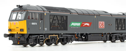 Class 60 60074 'Luke' DB Cargo / Puma Grey Diesel Locomotive