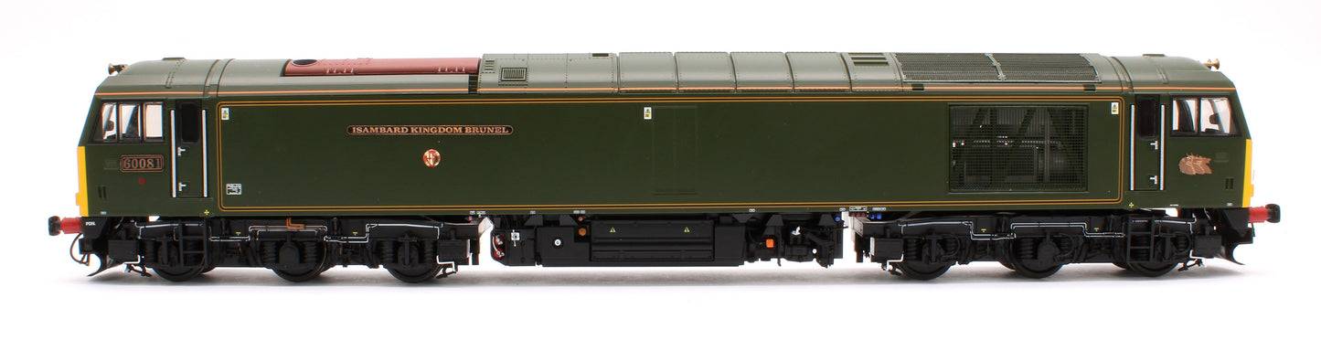 Class 60 081 “Isambard Kingdom Brunel” GWR Green Diesel Electric Locomotive