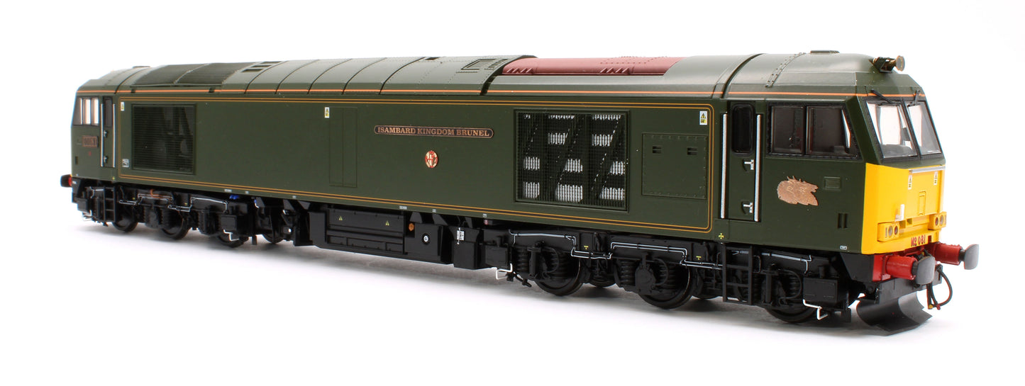 Class 60 081 “Isambard Kingdom Brunel” GWR Green Diesel Electric Locomotive